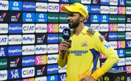 RCB vs CSK: Captain Ruturaj Gaikwad's pain after being out of IPL 2024, told the reason for losing
