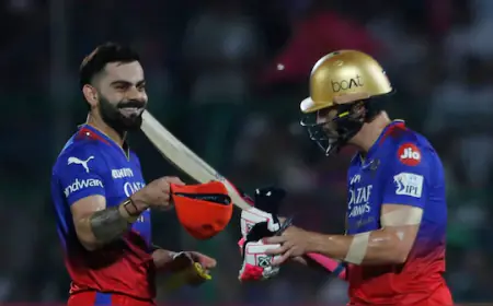 RR vs RCB: Captain Faf du Plessis' pain after losing to Rajasthan, blamed him