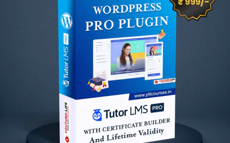 Tutor LMS plugin, tutor pro download : Best WordPress plugins website, YTL  Courses