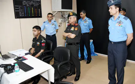 CDS Anil Chauhan visits Training Command at IAF Headquarters in Bengaluru, appreciates efforts of all personnel