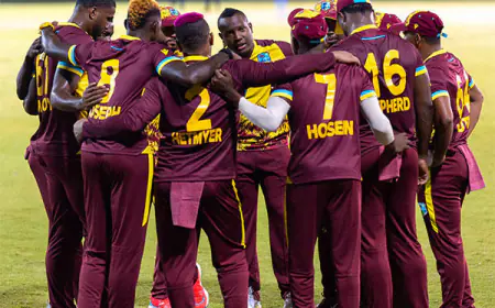 Nicholas Pooran hit so many runs with the help of eight sixes, West Indies defeated Australia by 35 runs in a high-scoring match