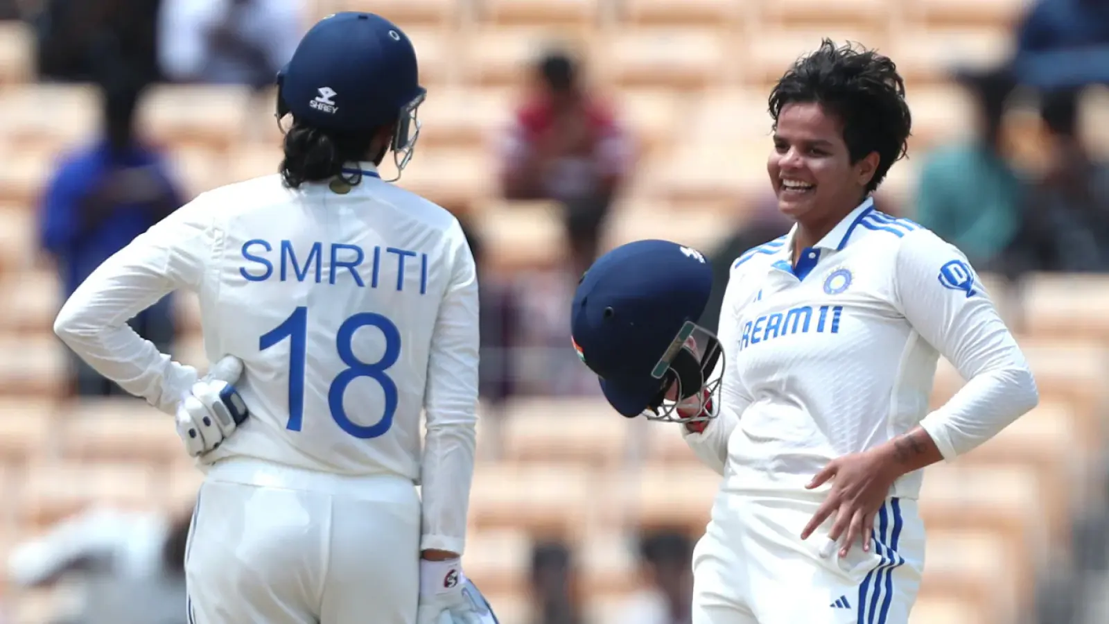 India created history against South Africa, so many runs scored for the first time in women's test cricket