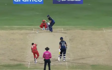 OMA vs NAM: Oman tied the lost match in the last over, but Namibia won in the Super Over