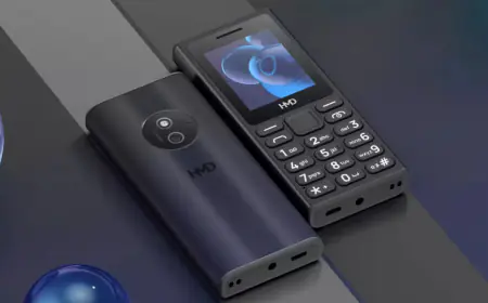 HMD 105 and HMD 110 feature phones launched in India, equipped with UPI and big battery