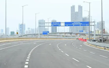 Mumbai Coastal Road: More than 20,000 vehicles traveled north on the first day of opening, know the details