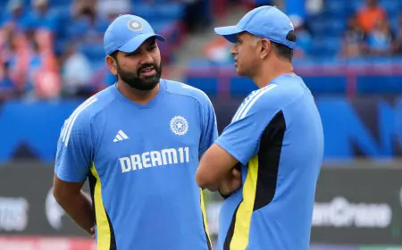 IND vs AFG: Rahul Dravid's big announcement, there will be a big change in Team India's playing 11 for Super-8