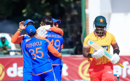 IND vs ZIM: Shubman Gill won the toss and chose to bowl, three players made their debut for India