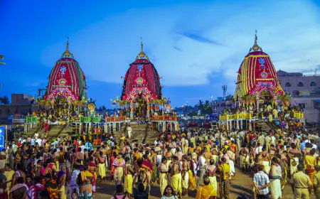 Puri Rath Yatra: Accident happened while taking down the idol of Lord Balabhadra from the chariot; fell on the sevadars, 9 people injured