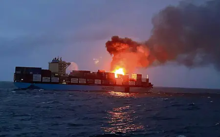 Fire breaks out in Goa's naval ship, was going from Gujarat to Sri Lanka; one crew member killed