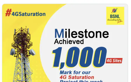 BSNL 4G: BSNL installed 1,000 4G towers, 4G service will be launched next month