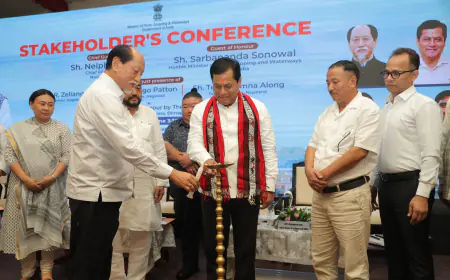 Tizu Zunki River to be Harnessed for Economic Development of Nagaland, to enable Cargo & Passenger Transport: Sarbananda Sonowal