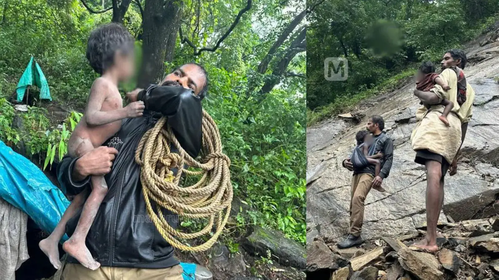 Wayanad Landslide: Tribal family was trapped in a cave in dense forest, forest officials arrived as angels, rescued 4