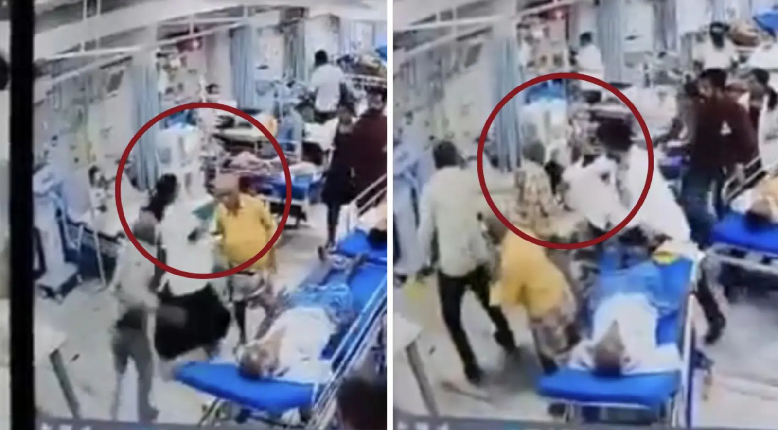 Students protest over security at Tirupati hospital after a patient attacks a female doctor