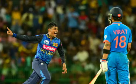 Jeffrey Vandersay was dropped from the Sri Lankan team for violating the rules, know who is this bowler who wreaked havoc on Team India