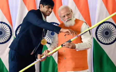 PM Modi to Neeraj Chopra: PM Modi questions Neeraj Chopra's injury, know what the star athlete said