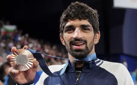 Paris Olympics: Aman registered a special achievement in his name with the bronze medal, leaving Sindhu behind in this matter