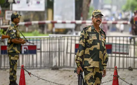 For the first time, all women soldiers deployed on the India-Bangladesh border wished Happy Independence Day