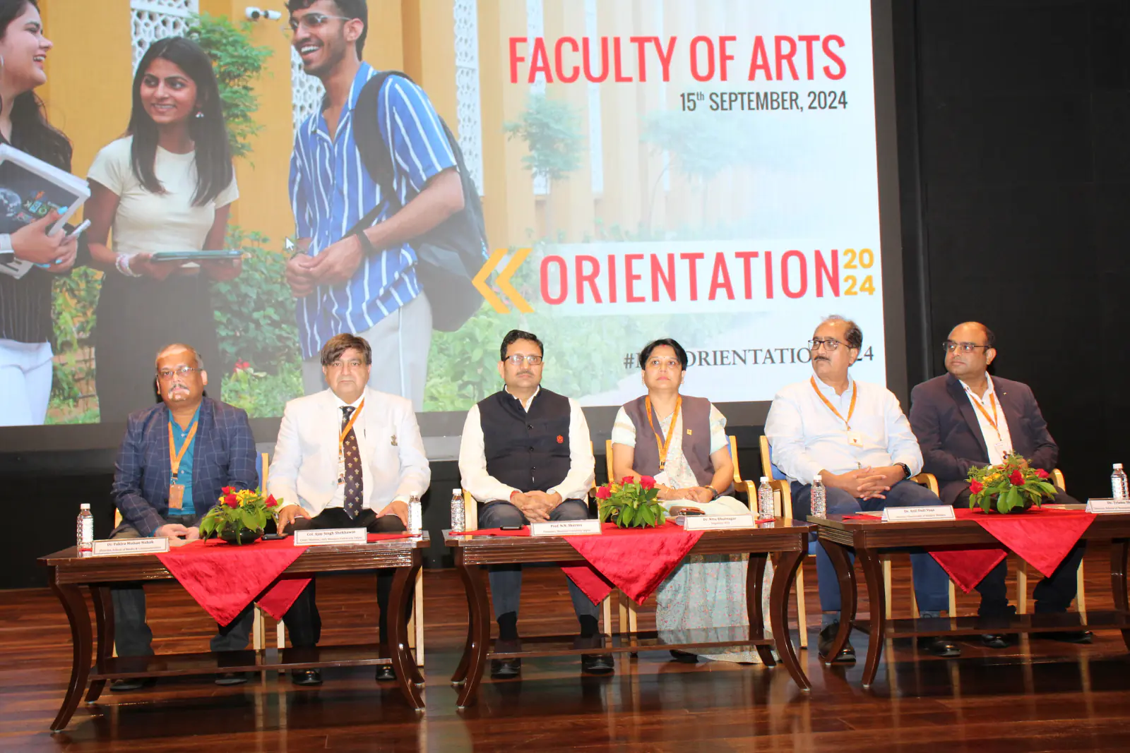 First-Year Orientation Program for Faculty of Design and Faculty of Arts kicked off at MUJ