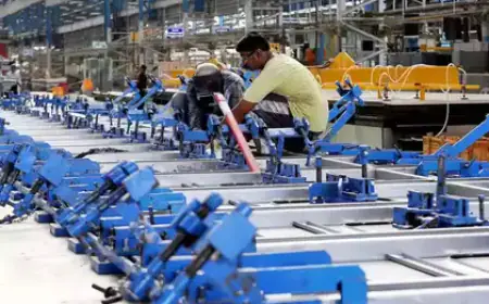 New business and production in manufacturing sector increase marginally, PMI data released