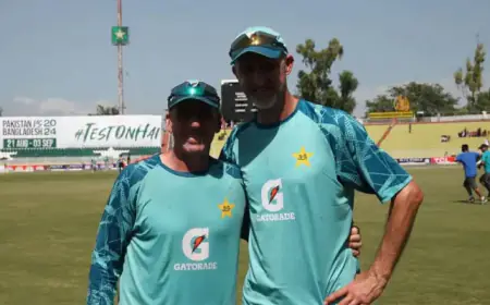 PAK vs BAN: After the shameful defeat, head coach Jason Gillespie is leaving the Pakistani team and returning to Australia