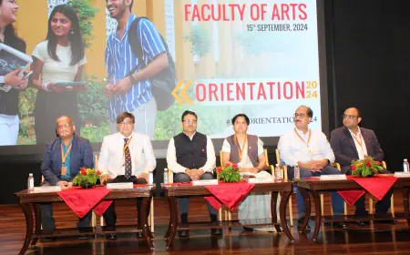 First-Year Orientation Program for Faculty of Design and Faculty of Arts kicked off at MUJ