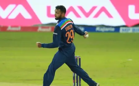 Varun Chakravarthy returned to the Indian team after three years, made a record