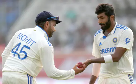 IND vs NZ: Rohit Sharma reveals why Bumrah was chosen as the vice-captain