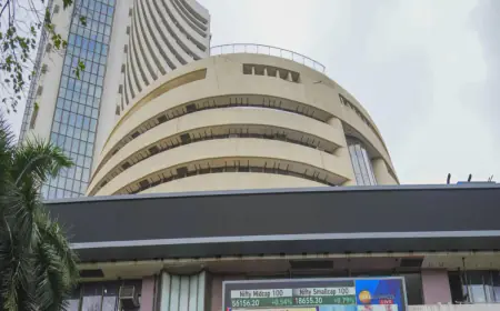 Stock market weakened further; Sensex slipped 318 points, Nifty came below 25000