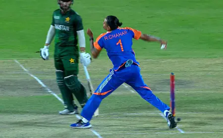 IND vs PAK: India gave a target of 184 runs to Pakistan