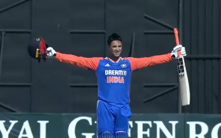 Abhishek Sharma's brilliant performance took India to the semi-finals by hitting fifty in 20 balls