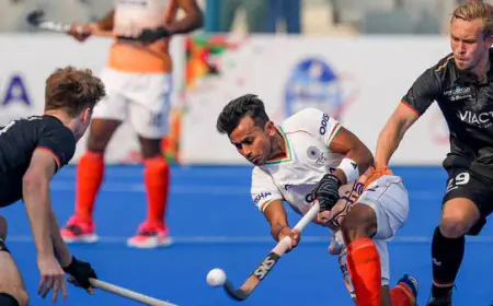 India vs Germany Hockey Match: Germany defeated Indian men's hockey team 2-0