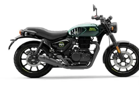 Spotted Royal Enfield's upcoming Updated Hunter 350 during testing before launch