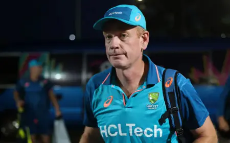 Australia extended the contract of head coach Andrew McDonald before clash with Team India