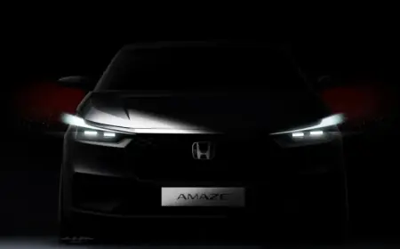 First teaser of the Amaze's new generation has been released, can challenge the design of Maruti Dzire
