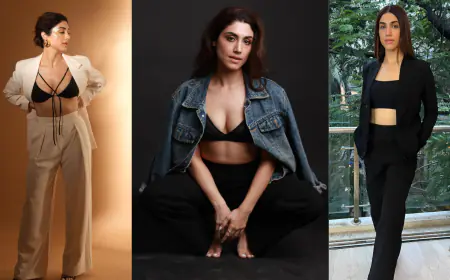 Channel Delbar Arya’s Bold Style with These 3 Killer Bralette & Pantsuit Looks