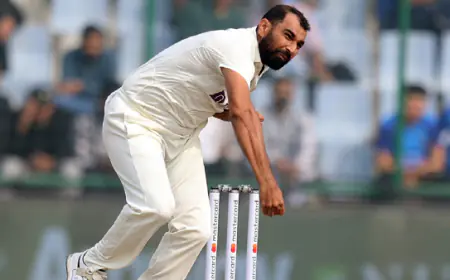 Mohammed Shami is going to make a comeback in competitive cricket from a match