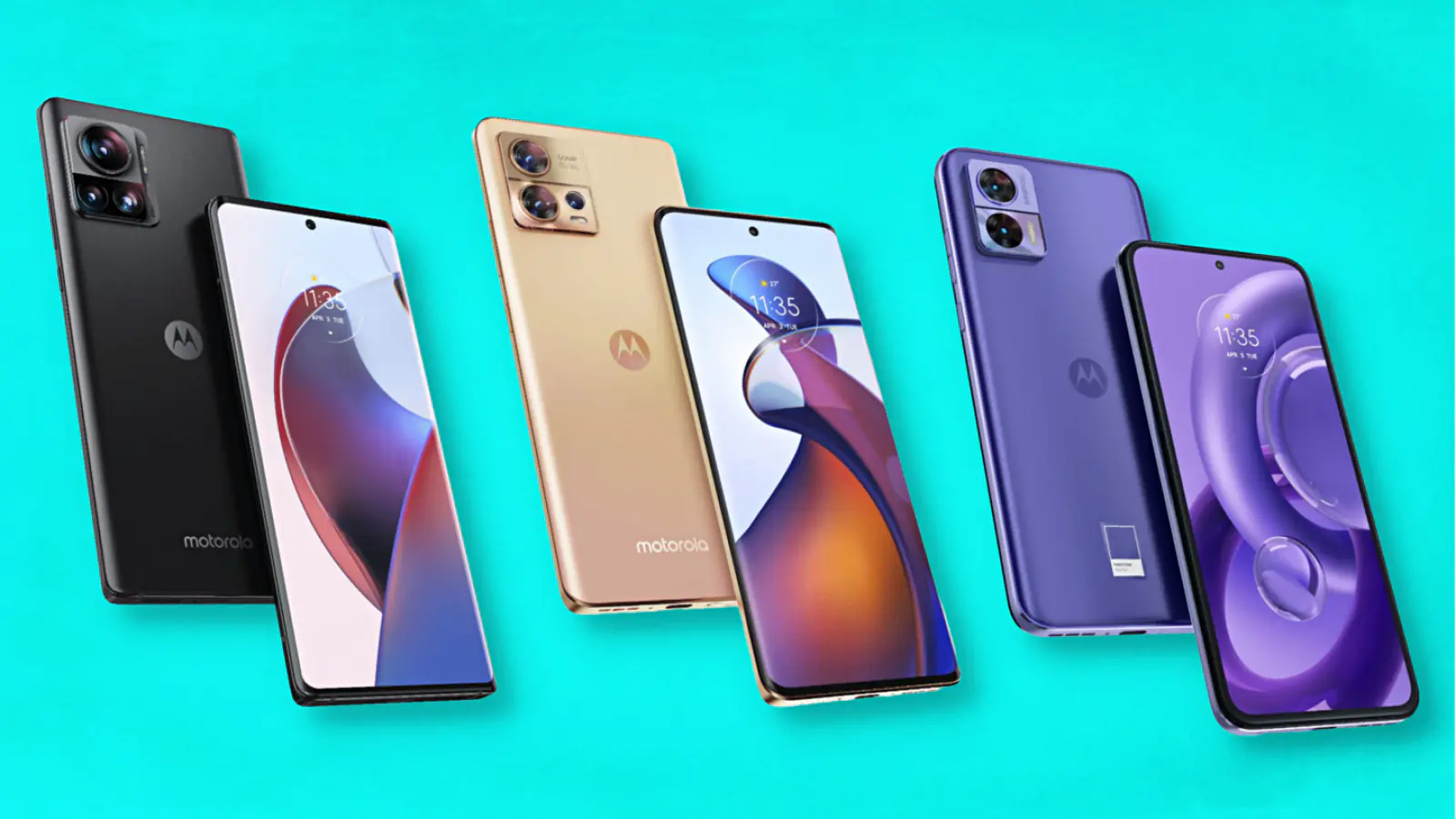 Motorola's two smartphones launched in new colors with an amazing design 