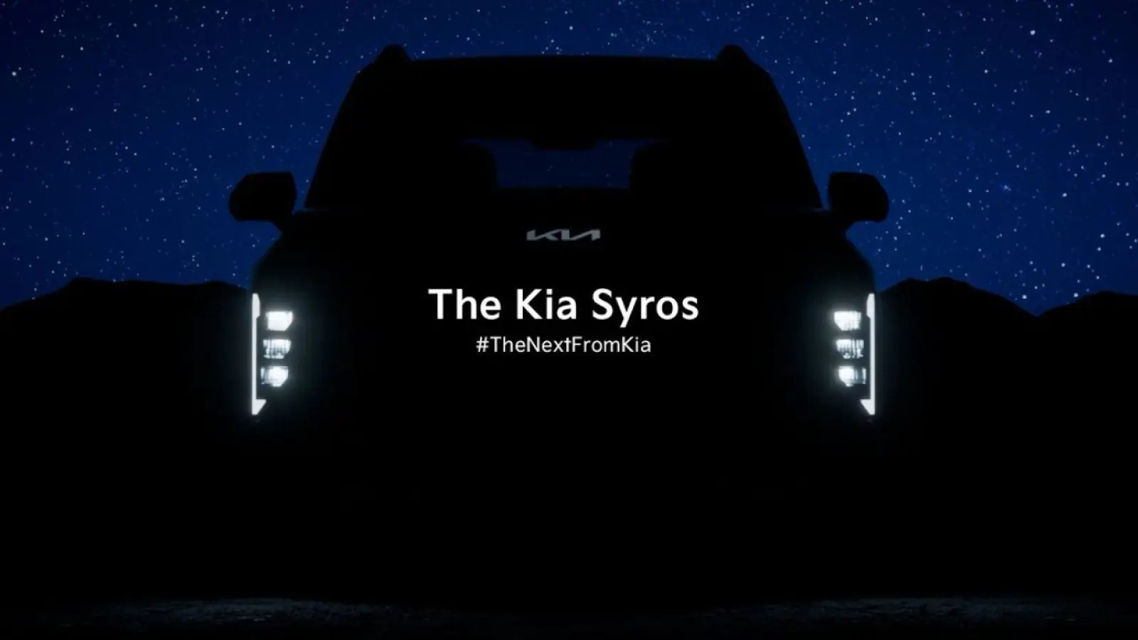 Kia Syros released another teaser before the launch; Know about LED taillight along with rear design 