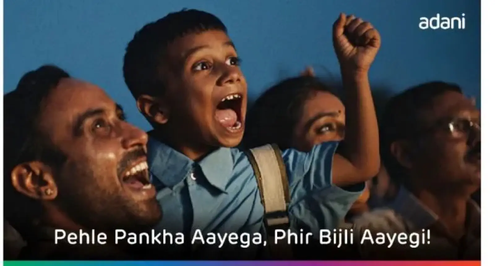 Adani Group's new campaign 'Pehle Fan, Phir Bijli' will show positive change in people's lives