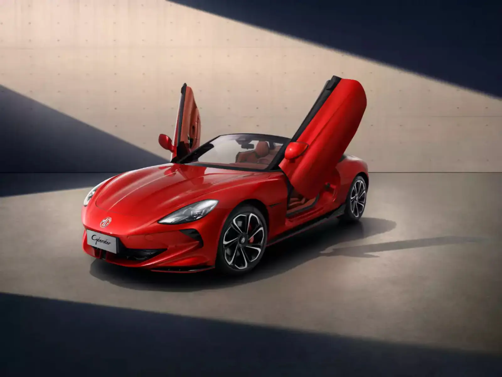 MG Cyberster EV will be available in four color options with many features, launching in January 2025