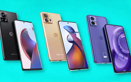 Motorola's two smartphones launched in new colors with an amazing design 