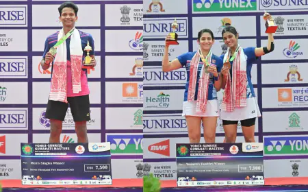 Ashwini-Tanisha and Satish Kumar win Guwahati Masters title