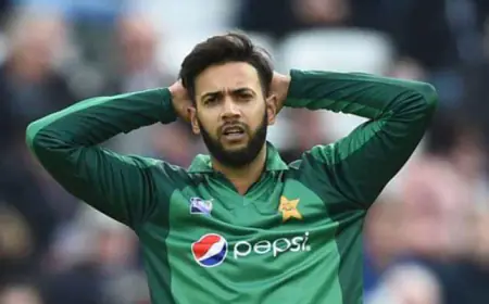 Pakistan all-rounder player Imad Wasim retired at the age of 35