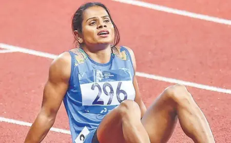 100-meter female runner Duti Chand met with an accident; Know the latest situation