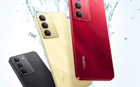 Realme is launching 2 smartphones, that will be safe from water and dust with powerful processor