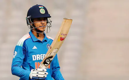 Smriti Mandhana has been selected among the contenders for ICC Women's ODI Cricketer of the Year; Know competitors
