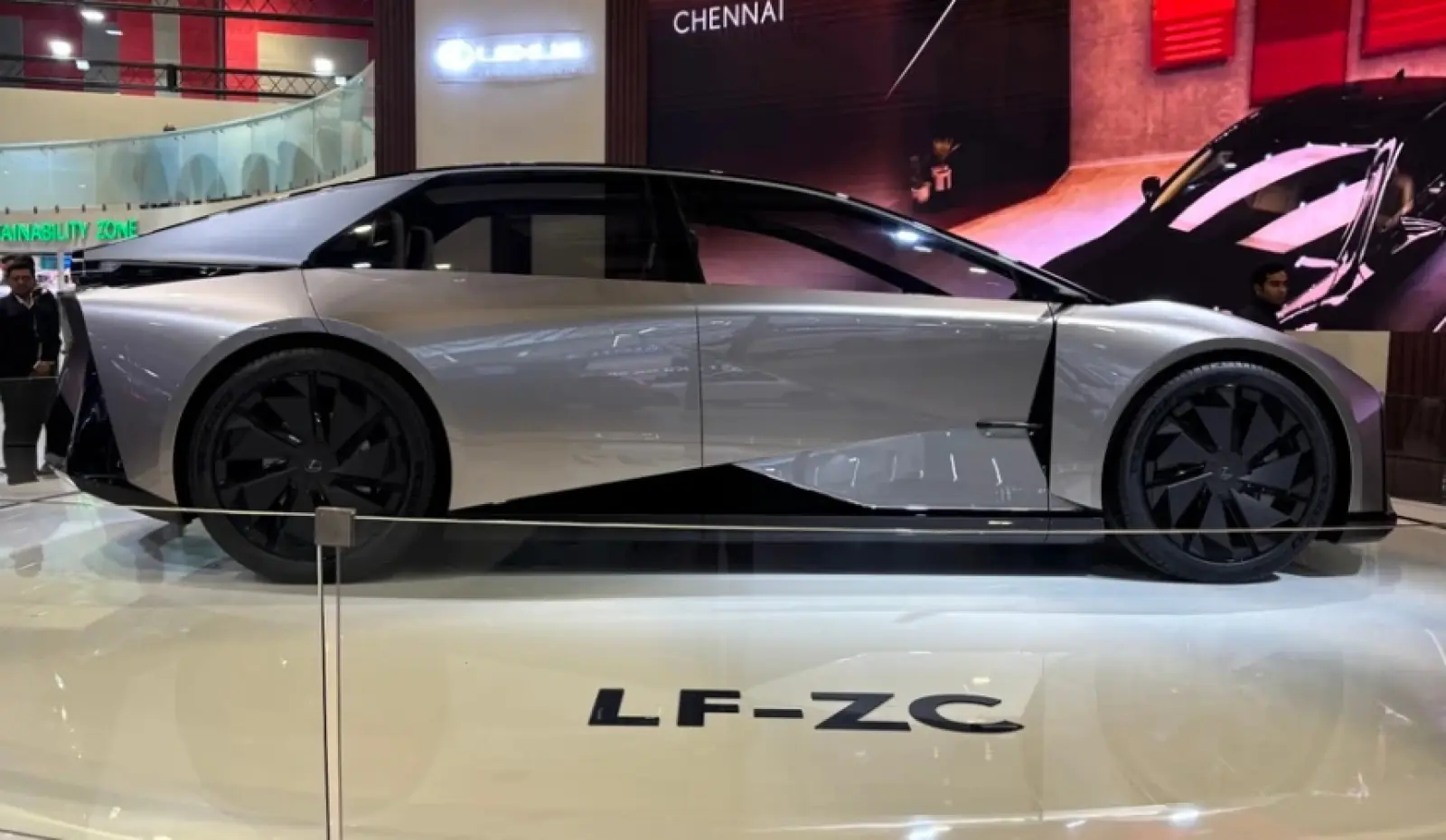 Lexus LF-ZC Concept introduced in Auto Expo 2025, interior no less than a science-fiction film car