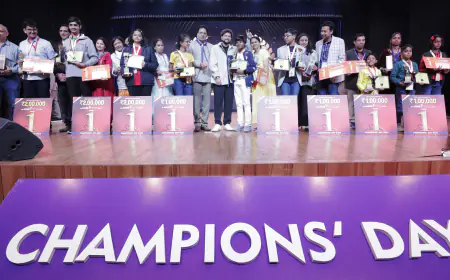 Allen honoured champion students