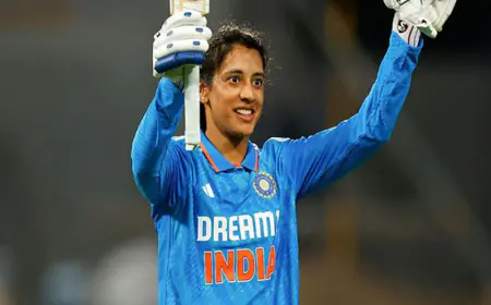 India scored the highest score in ODI history with the stormy centuries of Pratika and Smriti, gave Ireland a target of 436 runs