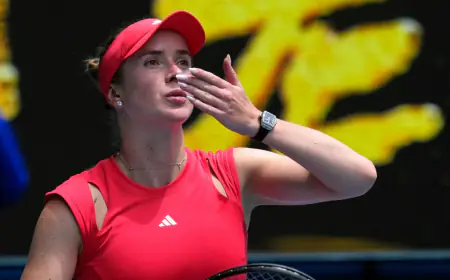 Australian Open: Svitolina enters Australian Open quarter-finals after 6 years